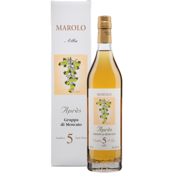 Marolo Grappa di Moscato Après 5 anni